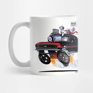 RAT POWER 1968 Black n red Camaro Mug